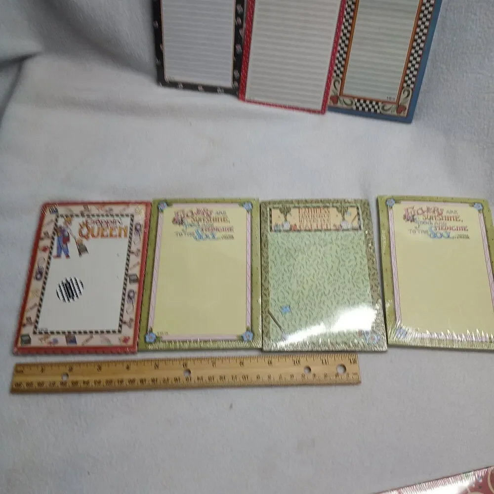 9 Piece Lot of Mary Englebreit Lot of Stationary ColorBok Vintage Y2K #1